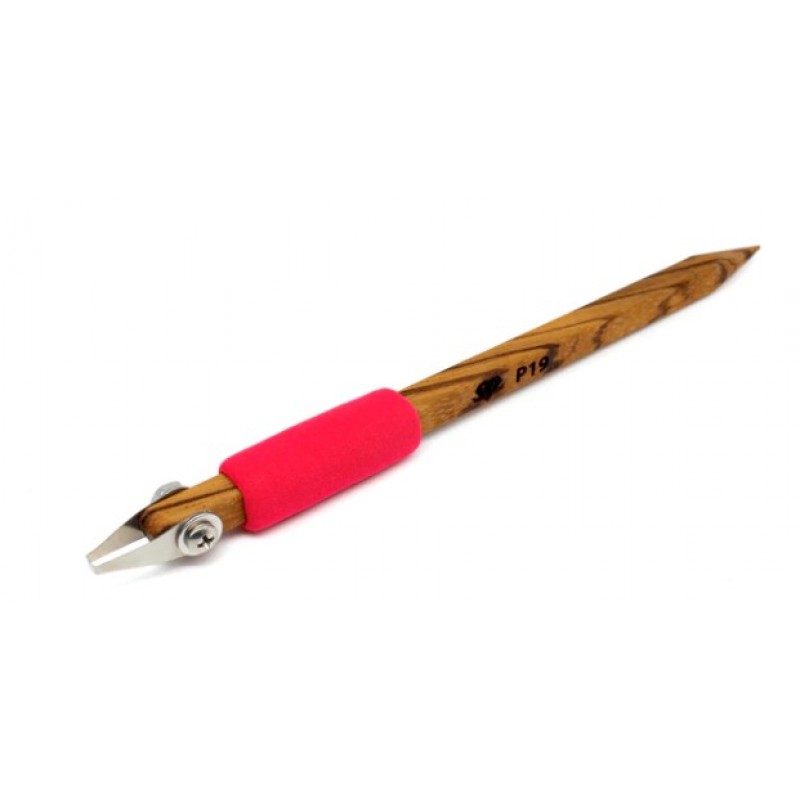 P19  Straight Square  Tip  3mm Carver