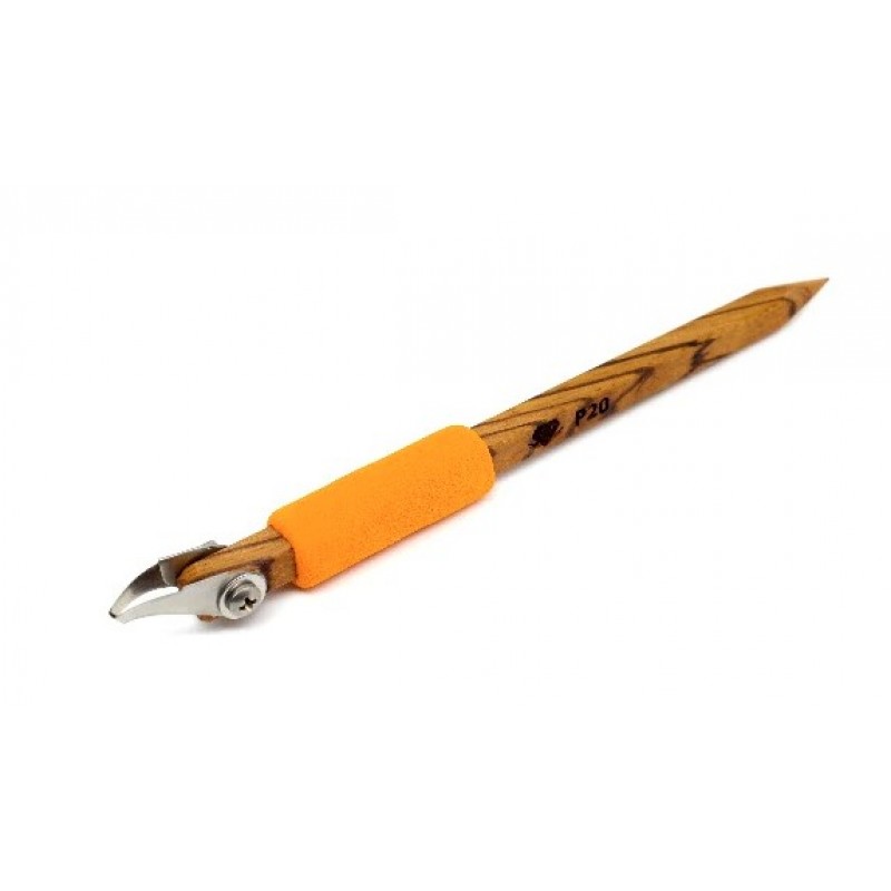 P20  Curved Square  Tip  1mm Carver