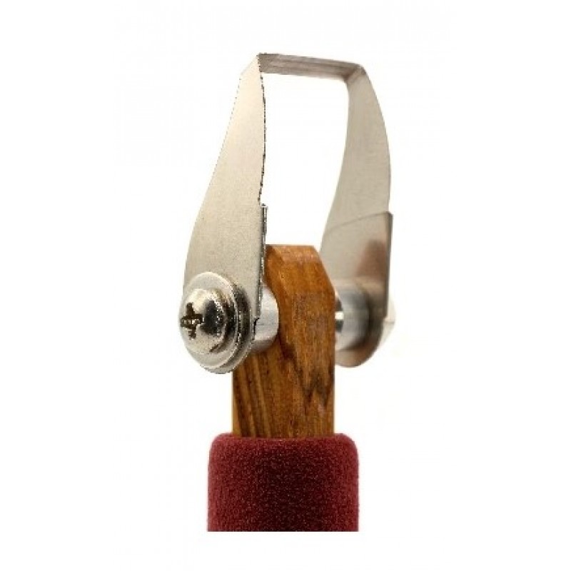 P23 Curved Square Tip Pottery Sculpturing Tool 12mm