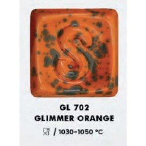 GL-T 702 GLIMMER ORANGE  1030-1050°C