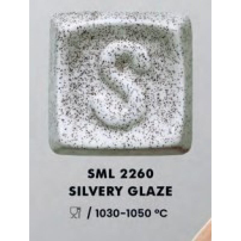 SML-T 2260 SILVERY GLAZE  1030-1050°C