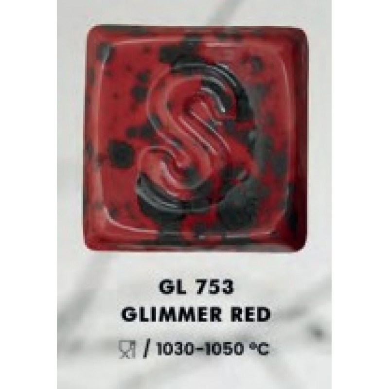 GL-T 753 GLIMMER RED  1030-1050°C