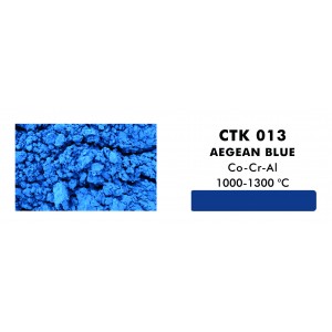 CTK-013  STAIN AEGEAN BLUE 1000-1300°C