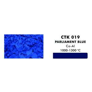 CTK-019  STAIN PARLIAMENT BLUE 1000-1300°C