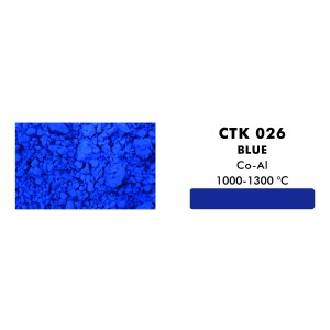 CTK-026  STAIN  BLUE 1000-1300°C