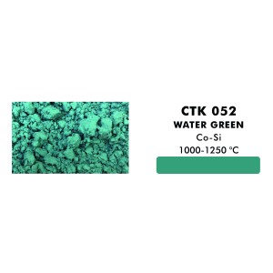 CTK-052  STAIN WATER GREEN 1000-1250°C