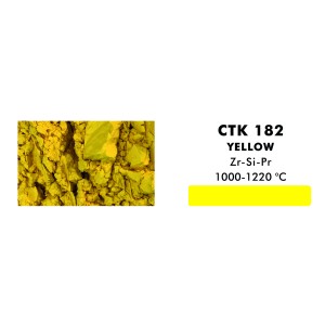CTK-182  STAIN YELLOW  1000-1220°C