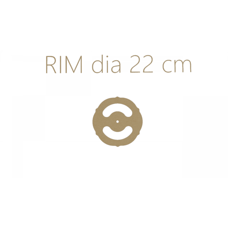 MSB VENICE 22  cm  (RIM 43) ΓΙΑ ΧΕΙΛΟΣ