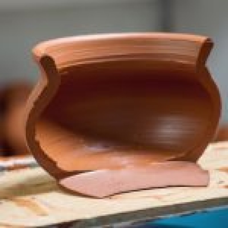 FP   ΠΗΛΟΣ  EARTHENWARE KΟΚΚΙΝΟΣ